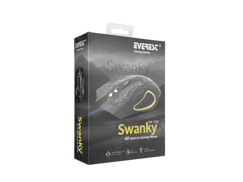 Everest SM-790 Swanky miš 3200dpi