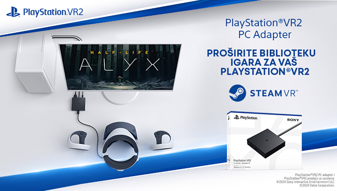 Proširite svoju biblioteku igara za vaš PlayStation VR2 uz PC adapter