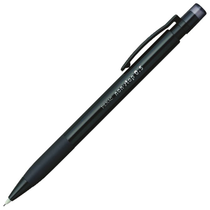 Olovka tehnička 0,5 mm grip Non Stop Penac crna