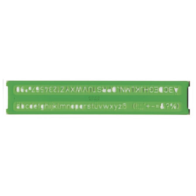 Šablona ravna 5,0 mm Arda 3025 blister