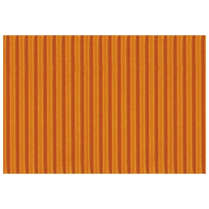 Papir ukrasni dvoslojni rebrasti B2 pk10 300g Heyda 20-47132 40 narančasti