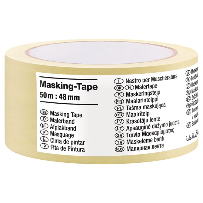 Traka ljepljiva krep 48 mm/50m Universal budget Tesa 8258