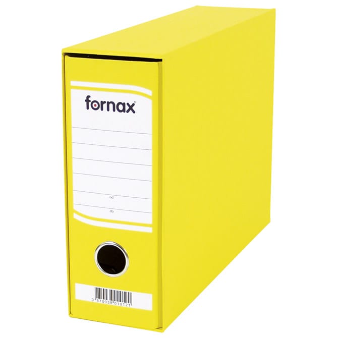 Registrator A5 široki u kutiji Fornax 402932 žuti