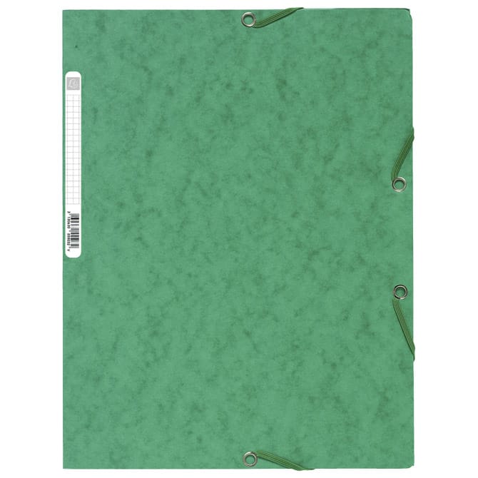Fascikl klapna s gumicom chartreuse A4 Exacompta 55503E zeleni