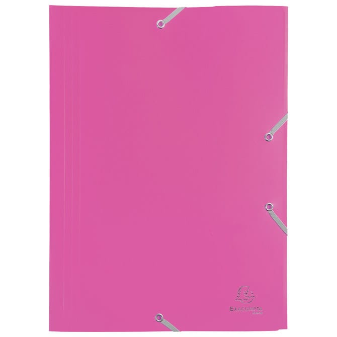 Fascikl klapna s gumicom pp A4 Exacompta 55920E ciklama
