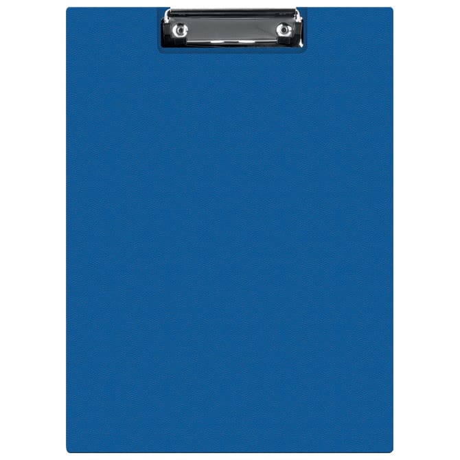Ploča klip s preklopom+kvačica A4 pp Donau 2705001PL-18 plava