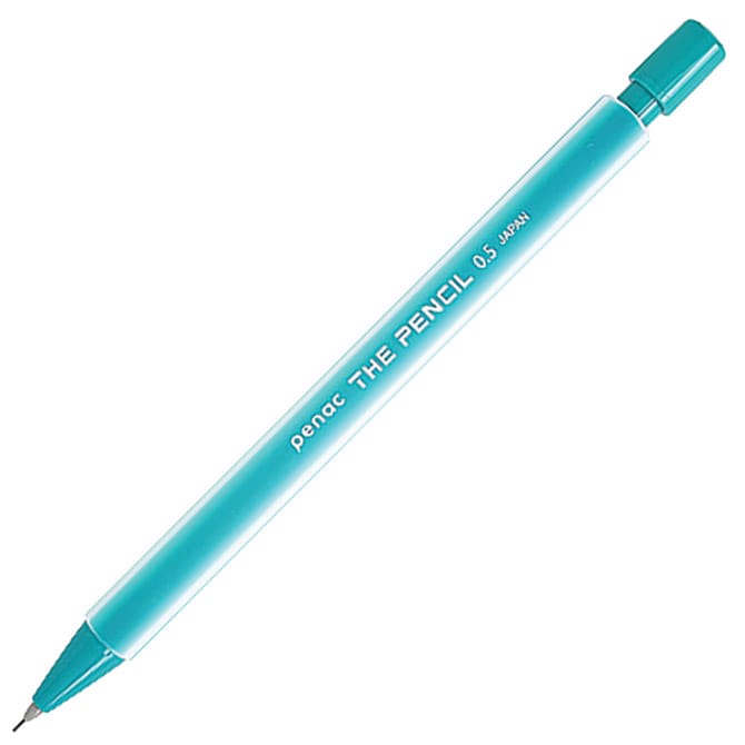 Olovka tehnička 0,5 mm gumirana The Pencil Penac tirkizna!!