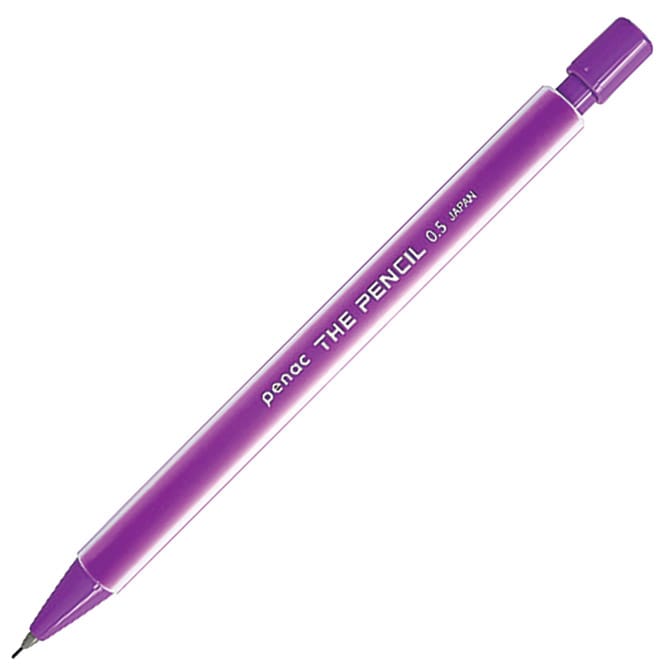 Olovka tehnička 0,5 mm gumirana The Pencil Penac ljubičasta!!