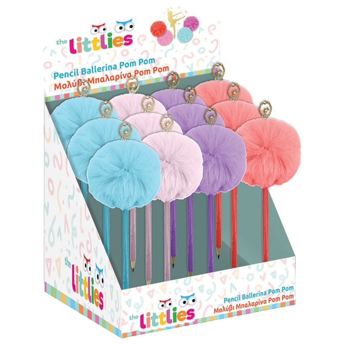 Olovka grafitna Pom Pom Littles Ballerina Diakakis 000647009