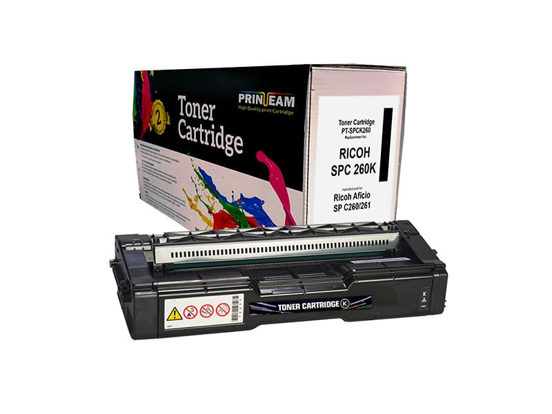 Toner Print-Team Nashuatec-Ricoh SPC260 Black