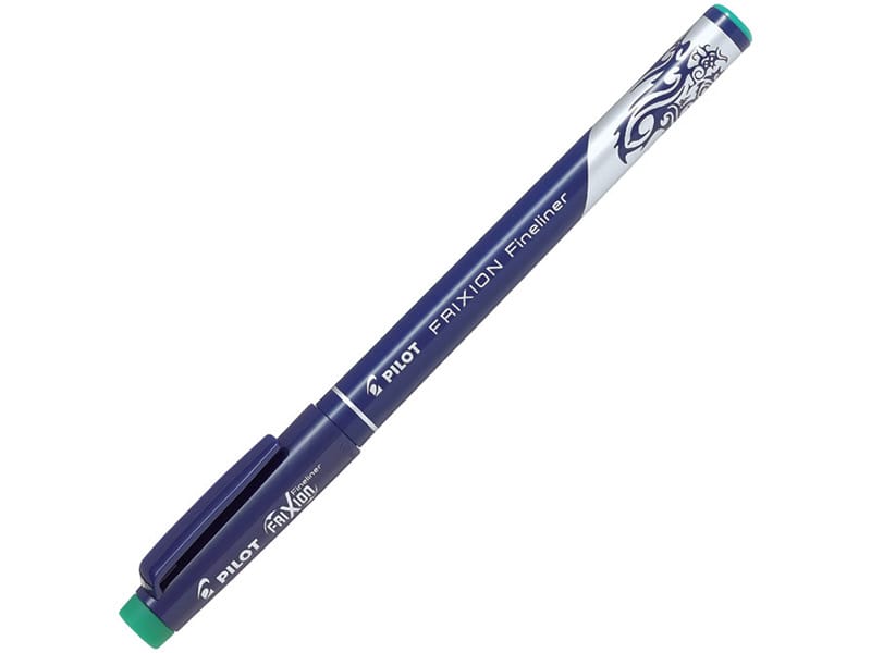 Flomaster 0.45mm Frixion Fineliner zelen piši-briši Pilot SW-FF-G jednokratni