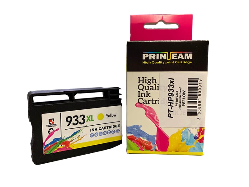 Tinta Print-Team HP CN056AE 933XL Yellow REMANOFACTUER