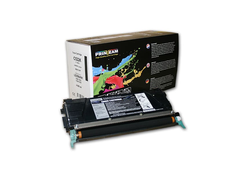 Toner Print-Team Lexmark C522 Black (C5220KS)