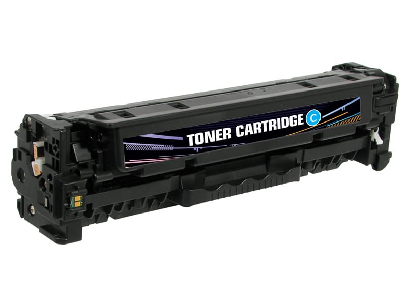 Toner Print-Team HP CB381A Cyan
