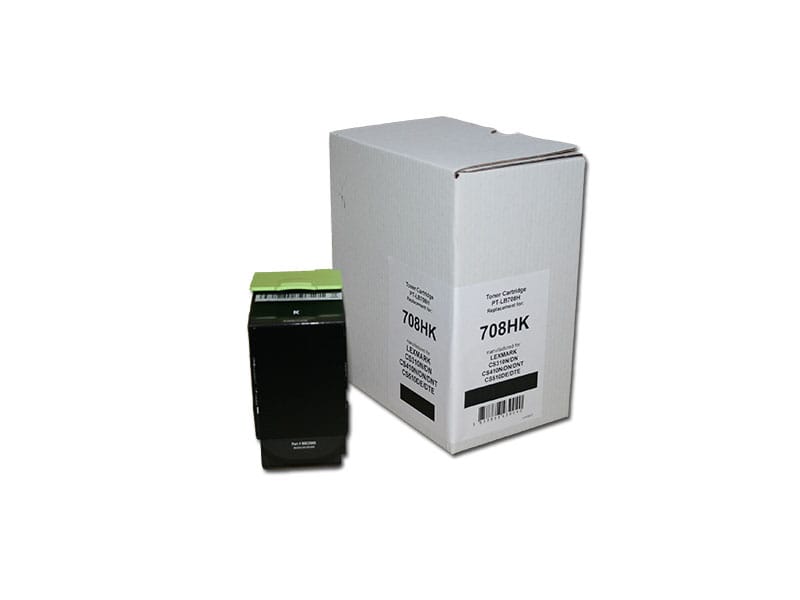 Toner Print-Team Lexmark 708H Black 70C8HK0