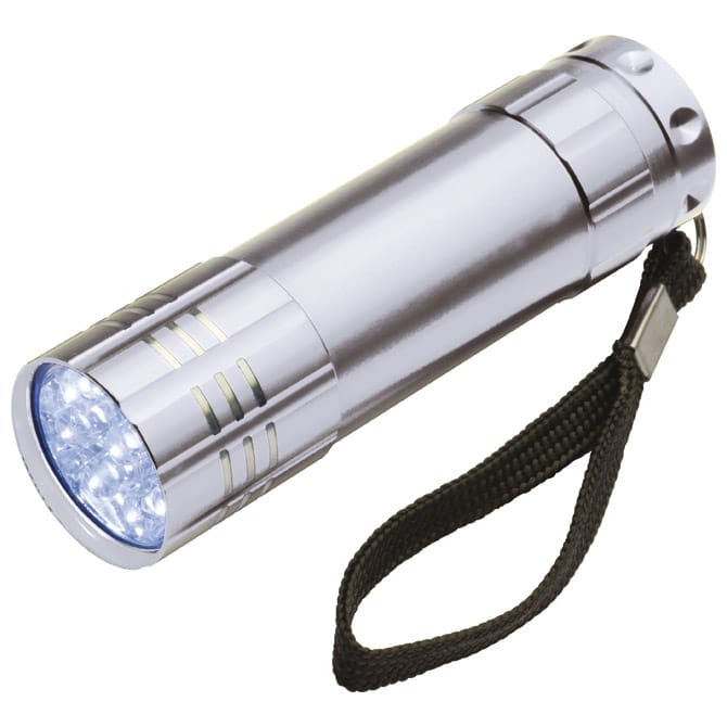 Svjetiljka ručna  9 LED metalna Montagris srebrna!!