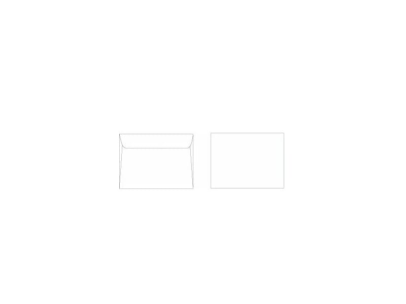 Kuverta B6 125x176mm bijela strip BB