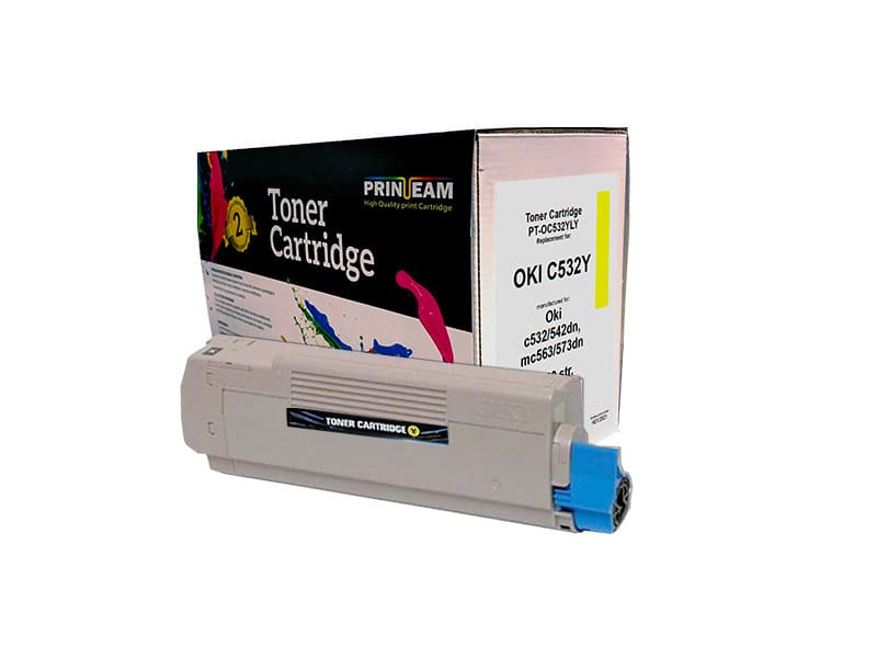 Toner Print-Team OKI C532 Yellow