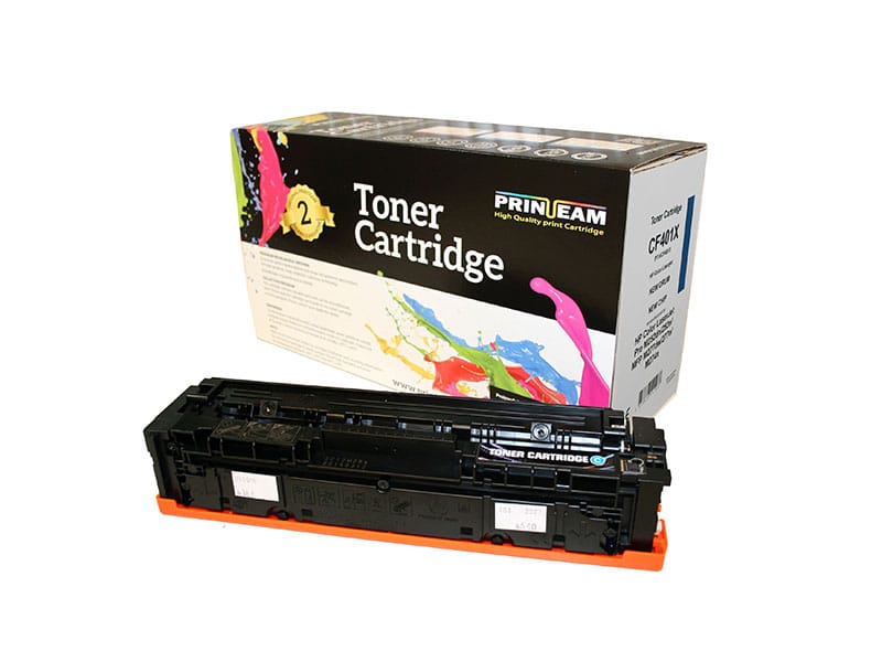 Toner Print-Team HP CF401X Cyan