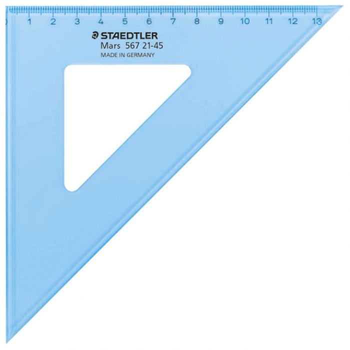Trokut 21cm 45" Mars Staedtler 567 21-45