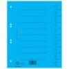 Pregrada kartonska A4 250g pk100 Donau 8610001-10 plava