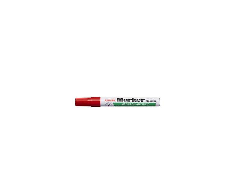 Marker Uni No.580B crveni kosi vrh