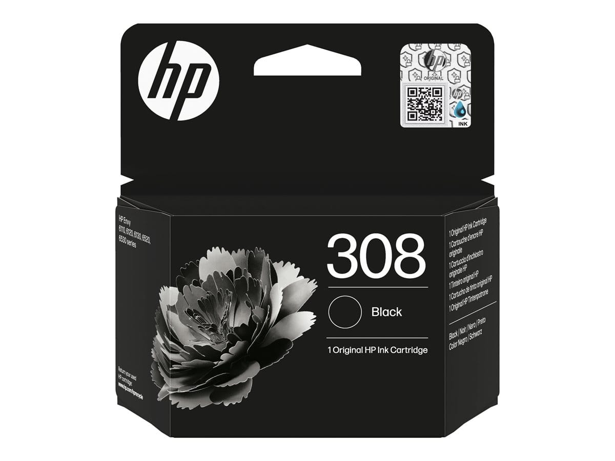 Tinta HP No.308 Black, 7FP21UE, original