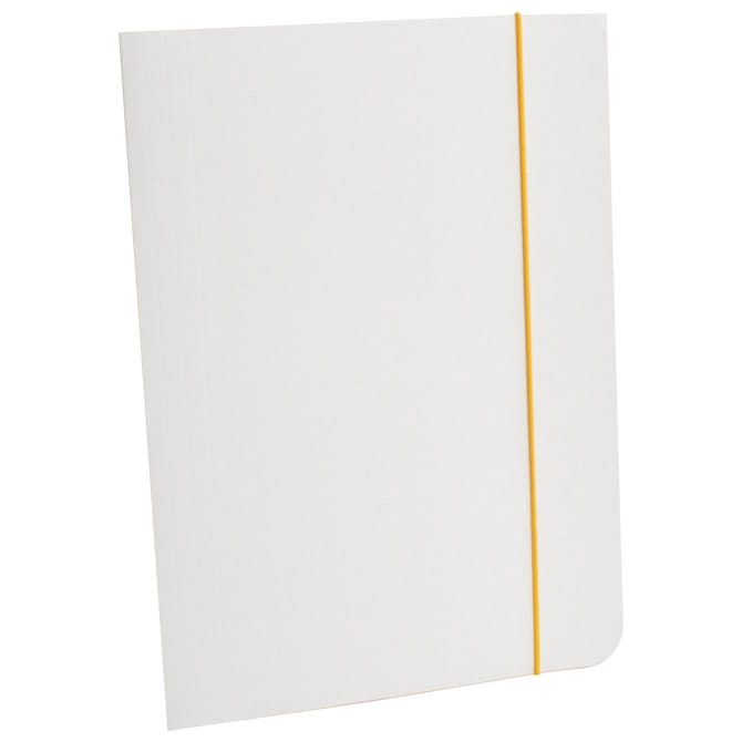 Fascikl klapna s gumicom karton kraft A4 6563 bijeli!!