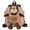 Ruksak mini obostrani s odvojivim plišancem Max Monkey Perletti 13031