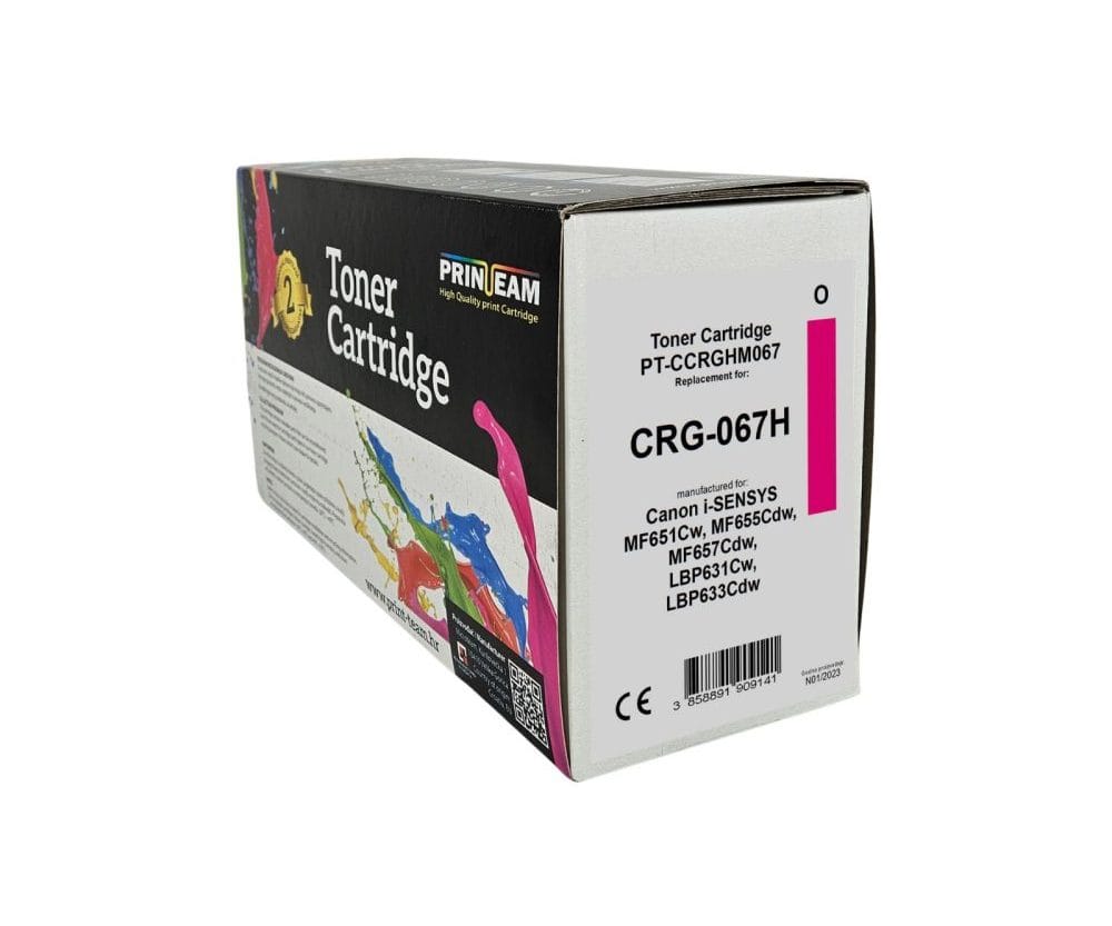 Toner Print-Team Canon CRG-067H Magenta NOVI CHIP