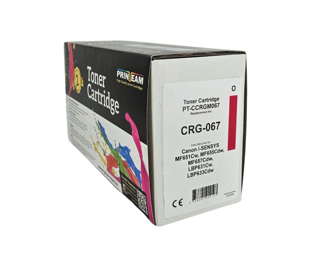 Toner Print-Team Canon CRG-067 Magenta NOVI CHIP