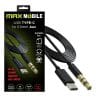 MaxMobile adapter Type C - Aux (3.5mm) crni 1m