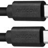 Avacom kabel TPCC-P10B 2xType-C crni 100cm