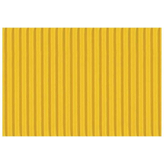 Papir ukrasni dvoslojni rebrasti B2 pk10 300g Heyda 20-47132 10 žuti