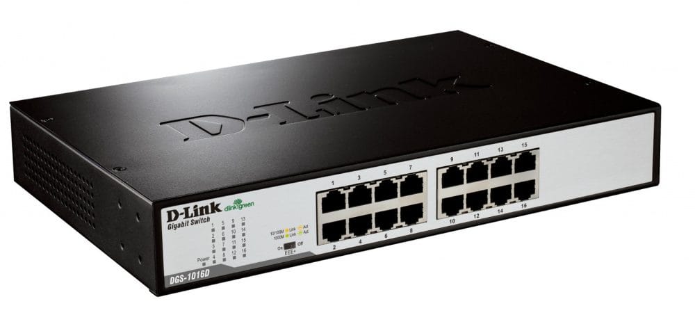 D-Link switch neupravljivi, DGS-1016D/E