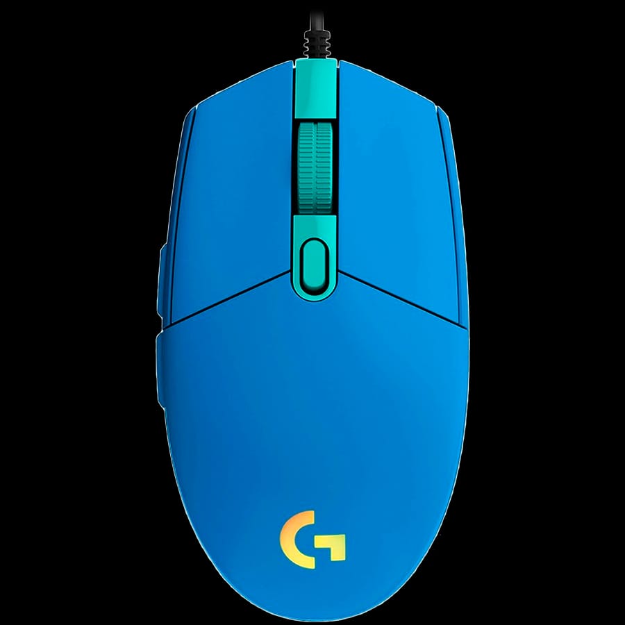 LOGITECH G102 LIGHTSYNC Corded Gaming Mouse - BLUE - USB - EER