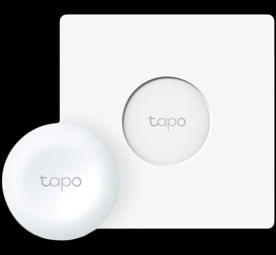 TP Link Tapo S200D Smart Remote Dimmer Switch to control smart devices, work with iOS 10+, Android 5.0+, (Required: TAPO H100 hub)