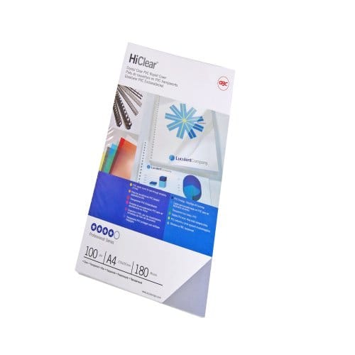 Korice za spiralni uvez 150my pvc A4 pk100 GBC CE011580E prozirne - Slika 4
