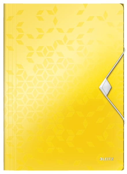 Fascikl klapna s gumicom pp A4 Wow Leitz 45990116 žuti