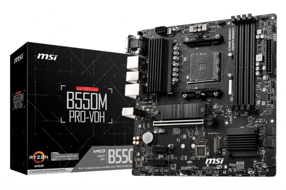 MBO AM4 MSI B550M PRO-VDH
