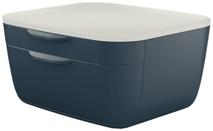 Kutija s  2 ladice Cosy Leitz 53570089 tamnosiva/bijela