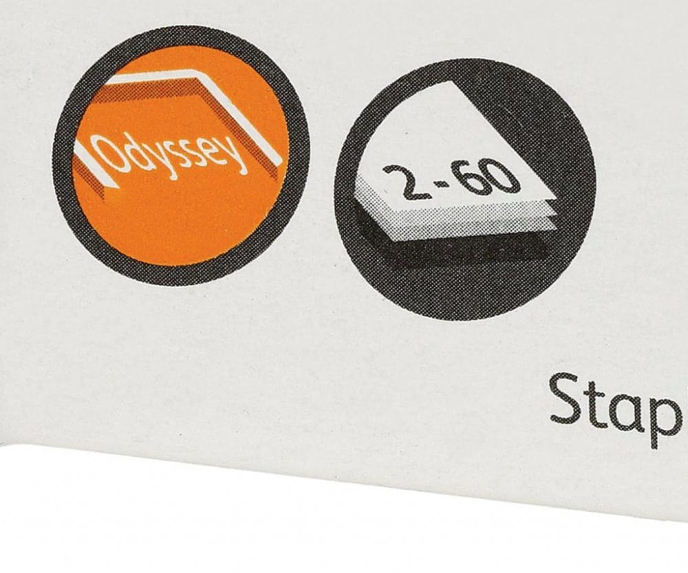 Alternative view of Spajalice strojne pk2500 Odyssey Rexel 2100050 blister!!