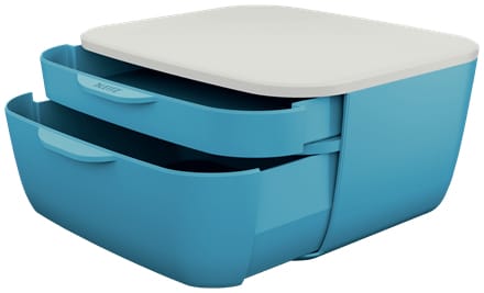 Kutija s 2 ladice Cosy Leitz 53570061 plava/bijela - Slika 4