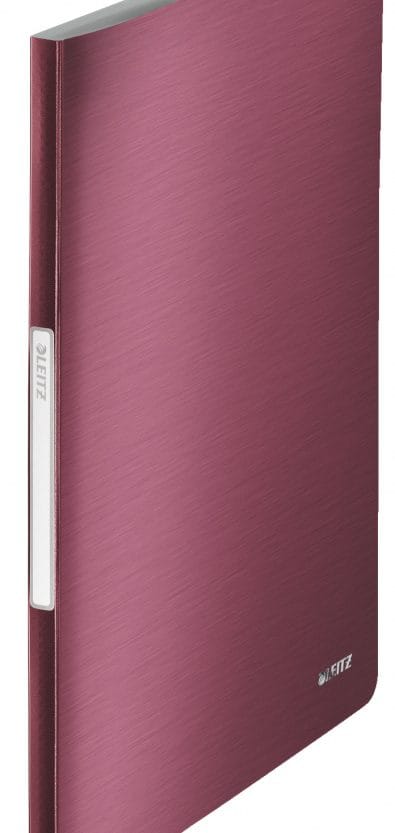 Mapa uložna varena A4 s  20 fascikli "U" Style Leitz 39580028 bordo