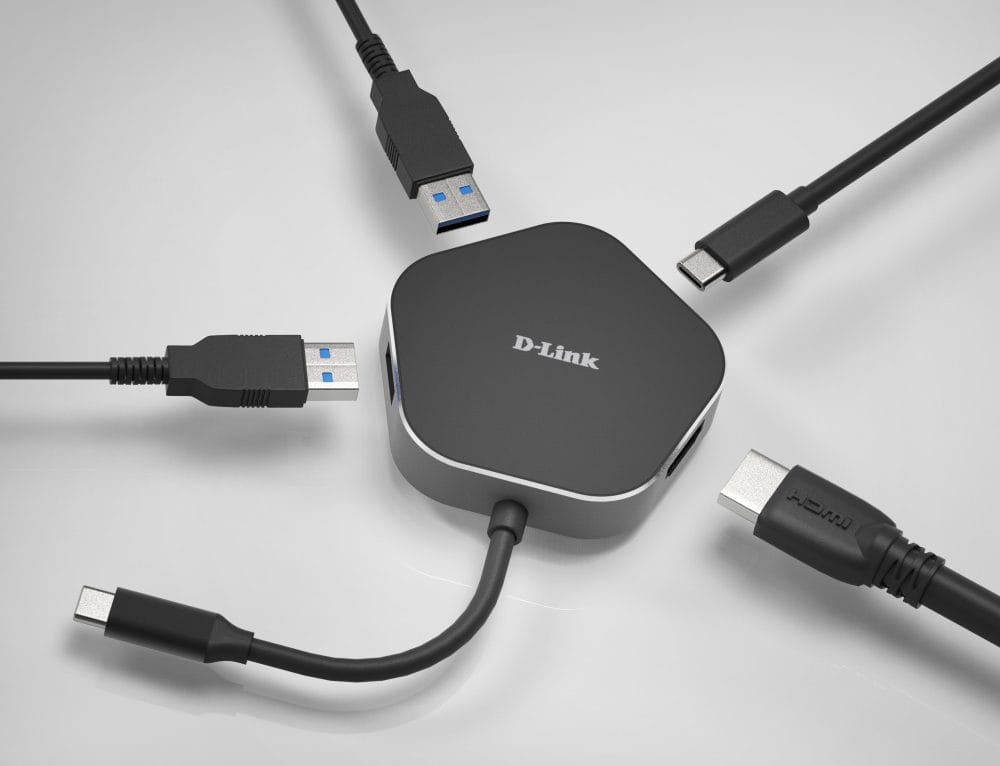 Alternative view of D-Link USB-C Hub sa HDMI, DUB-M420