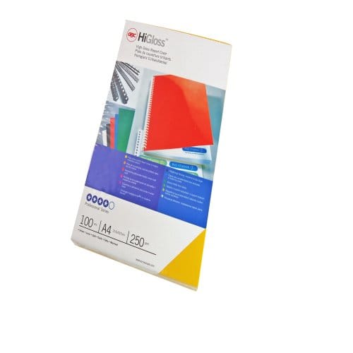 Alternative view of Korice za spiralni uvez 250g karton sjajne A4 pk100 GBC CE020020 plave