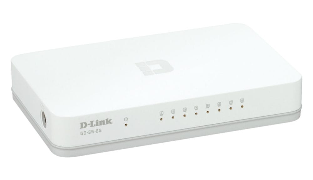 Alternative view of D-Link switch neupravljivi, GO-SW-8G/E
