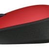 Logitech M171 bežični miš crveni