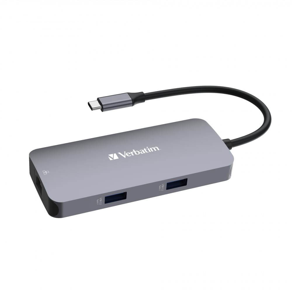 Verbatim CMH-05 Pro Multiport 5-portni USB-C HUB: 1xHDMI, 1xRJ45, 2xUSB-A, 1xUSB-C PD - Slika 4