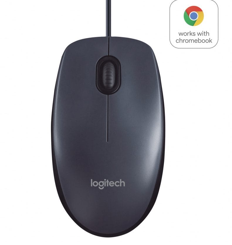 Logitech B100 USB optički miš crni